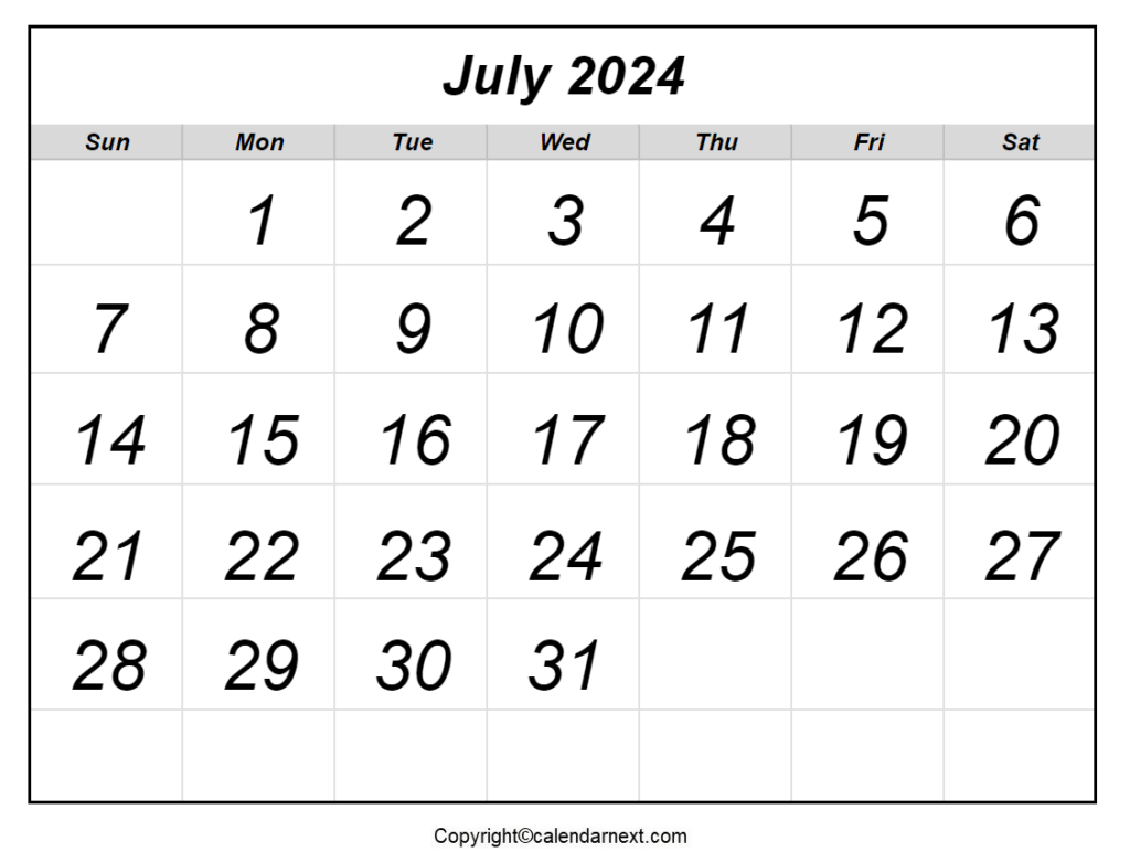 How Many Days July 2024 Godiva Celestia