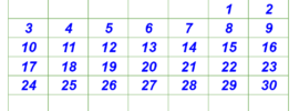 Blank November 2024 Calendar